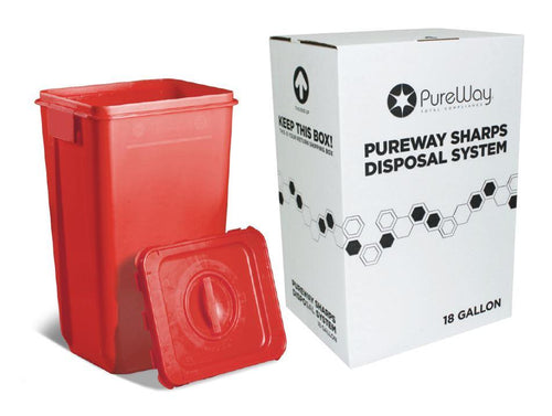 18 Gallon Sharps Container Mail-Back Disposal System