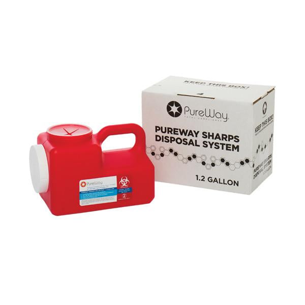 1.2 Gallon Sharps Container Mail-Back Disposal System